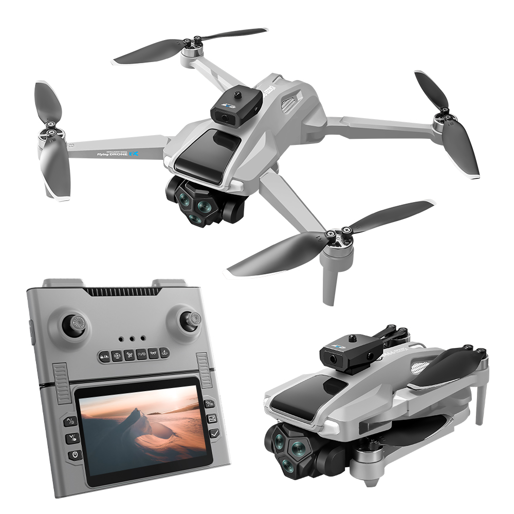 Drone Gimbal 3 Axis - Drone GPS G66 MAX 4K Profissional